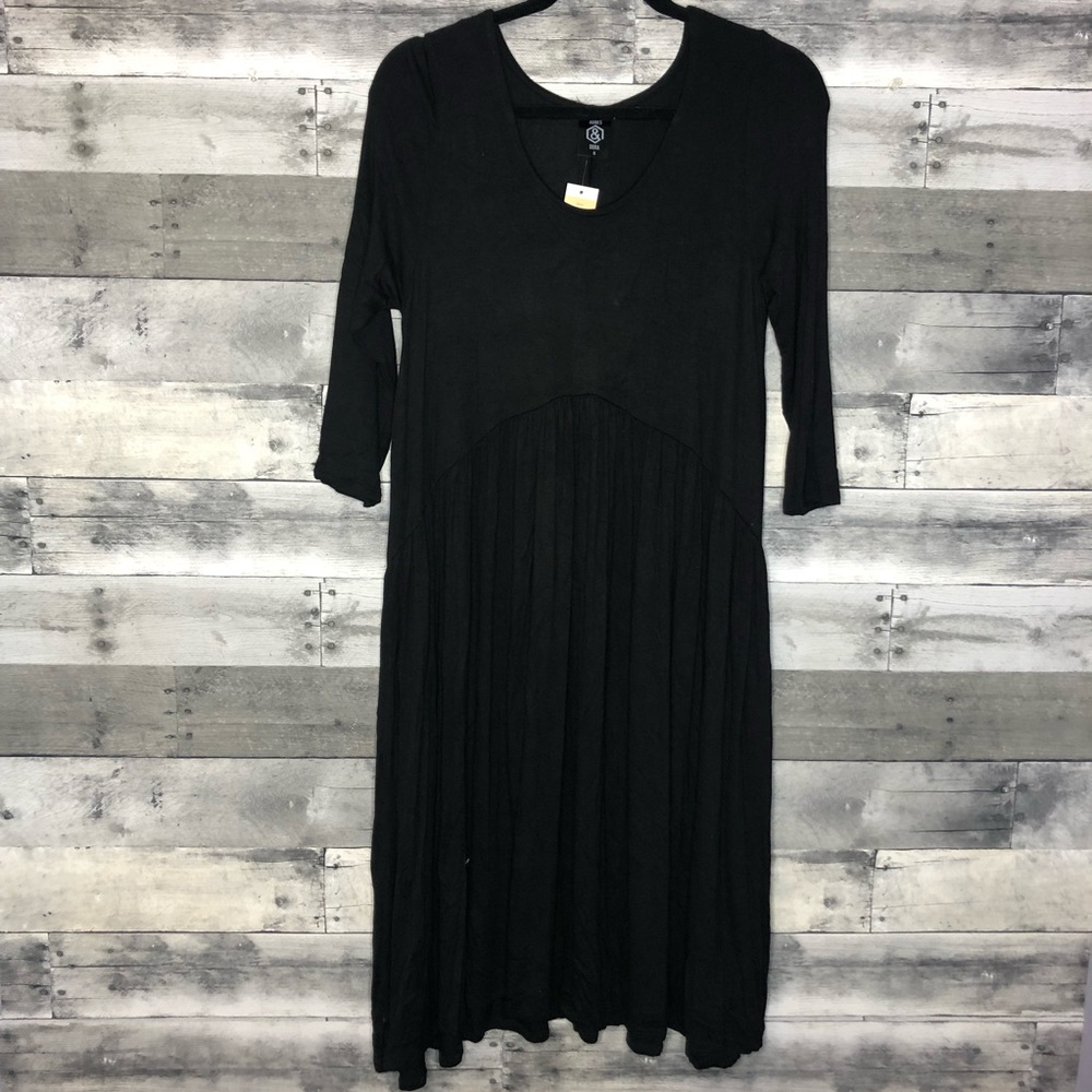 Black Midi Dress